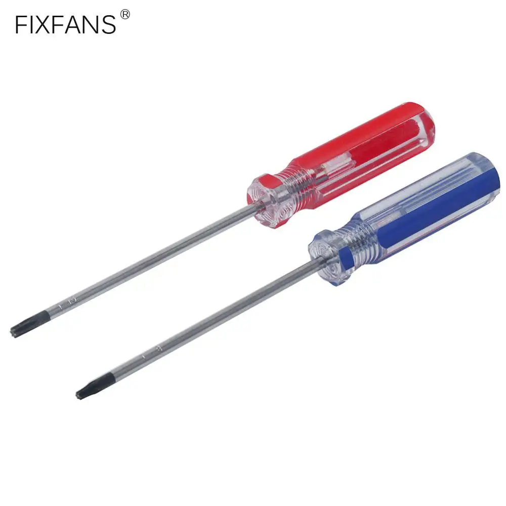 FIXFANS T8 T8H Torx Security Screwdriver and T10 T10H Torx Screwdriver with Hole for Xbox One Xbox 360 Controller PS3 PS4 Repair