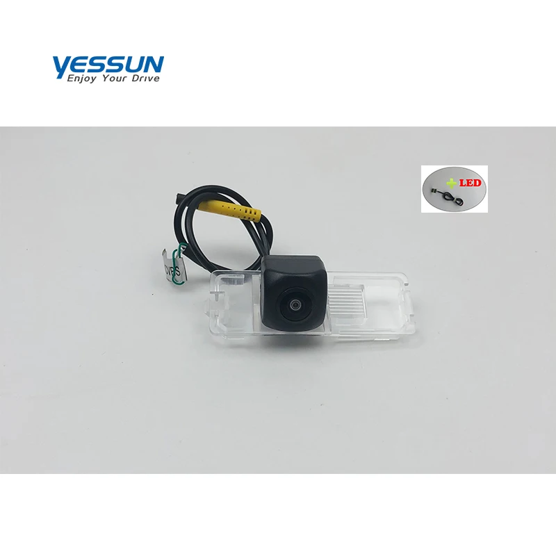 Yessun Fisheye Rear camera For SEAT Toledo NH MK4 2011~2015 Toledo 5P MK3 2005~2010 AHD 720P backup camera/ license plate camera