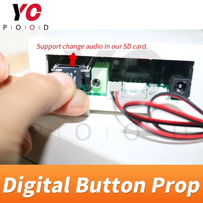 Sequence Digital Metal Buttons Prop Escape Room Press Button Prop Room Escape Elements Elevator Button