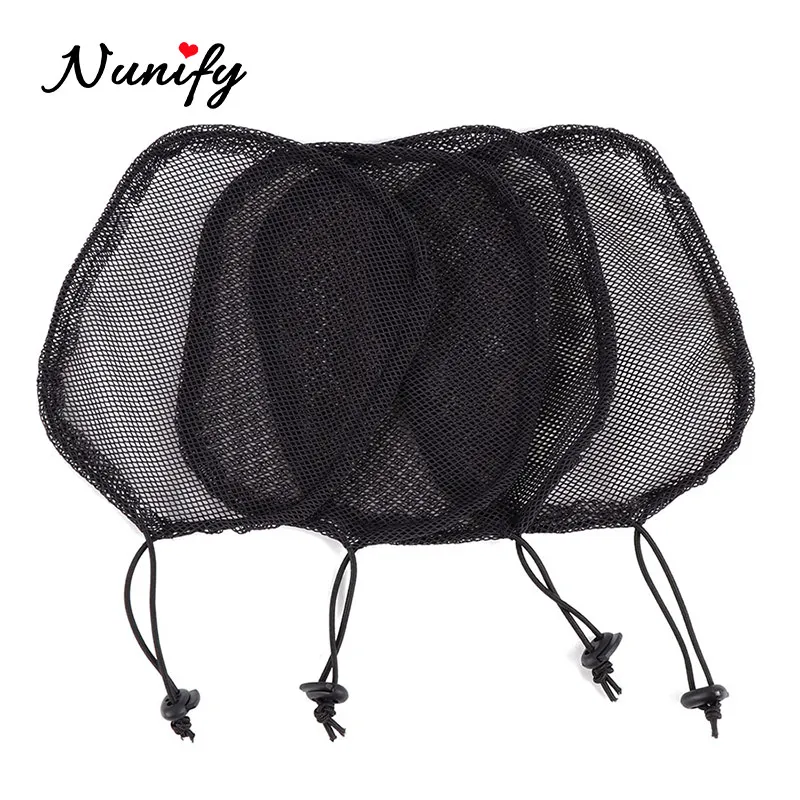 Nunify 1-5Pcs/Lot High Quality Hair Net For Make Ponytail Beautiful Woman Hair Tool Ponytail Afro Bun Wig Caps Hairnets