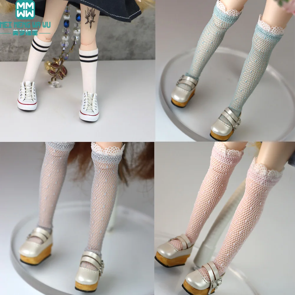 1pcs Blyth Doll accessories Jacquard mid-leg lace socks for Blyth Azone OB23 OB24 Doll