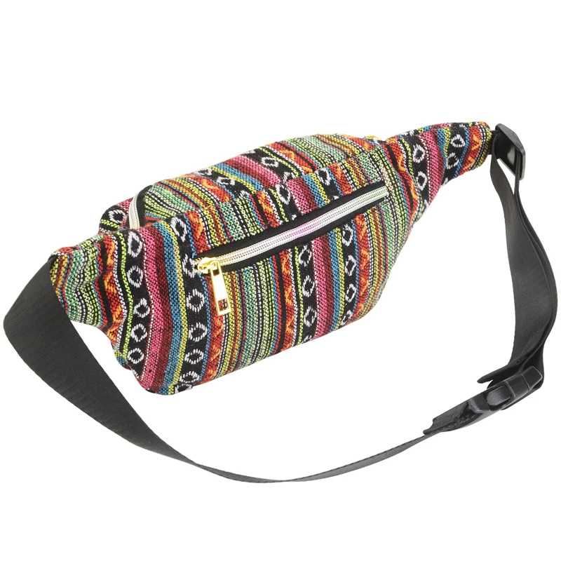 Women Ethnic Fanny Pack Retro Vintage Bum Bags Travel Hiking Waist Belt Purse Fanny Pack for Women Waist Bag