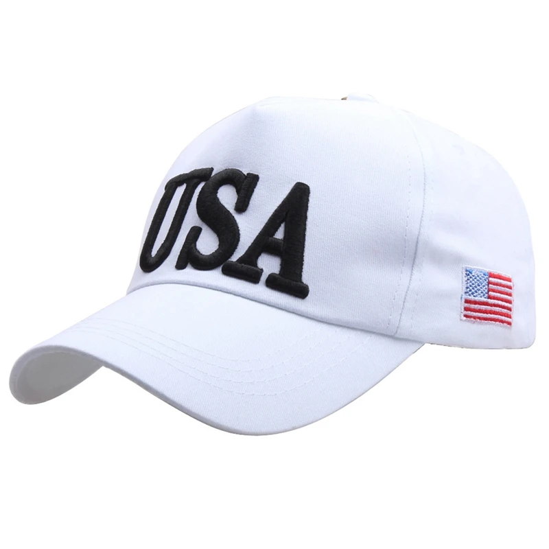 Fashion USA Flag Camouflage Baseball Caps For Women Men Snapback Hat Embroidery USA Black Bone Trucker Top Gorras шапка мужская