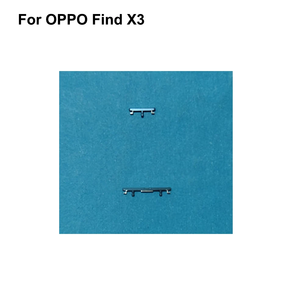 For OPPO find x3 Power On Off Button + Volume Button Side Buttons Set Repair Parts For OPPO find x 3