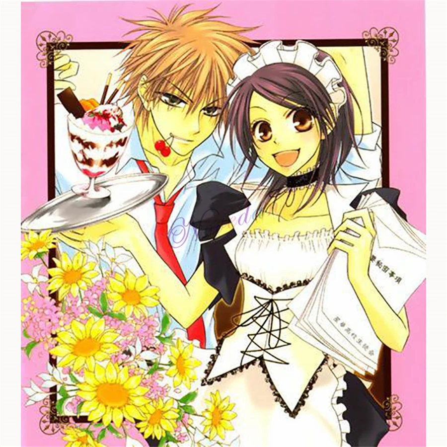 Kaichou Wa Maid Sama Meisjeuitrusting Uniform Cosplay Kostuum Voor Vrouwen Lolita Jurk Anime Kostuum Halloween Custom Maken