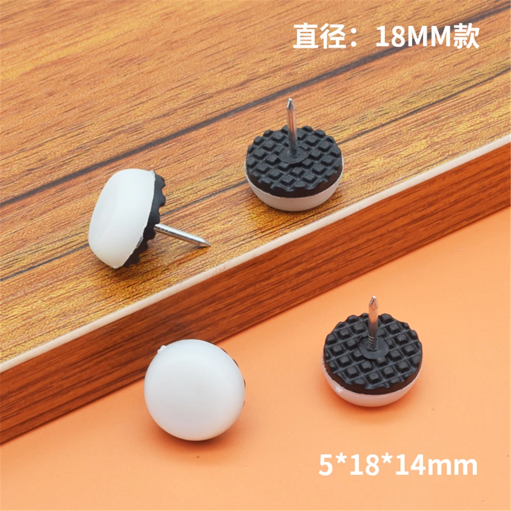 Clavos de plástico para pies, taburete antideslizante para muebles, mesa, sofá, taburete, Audio