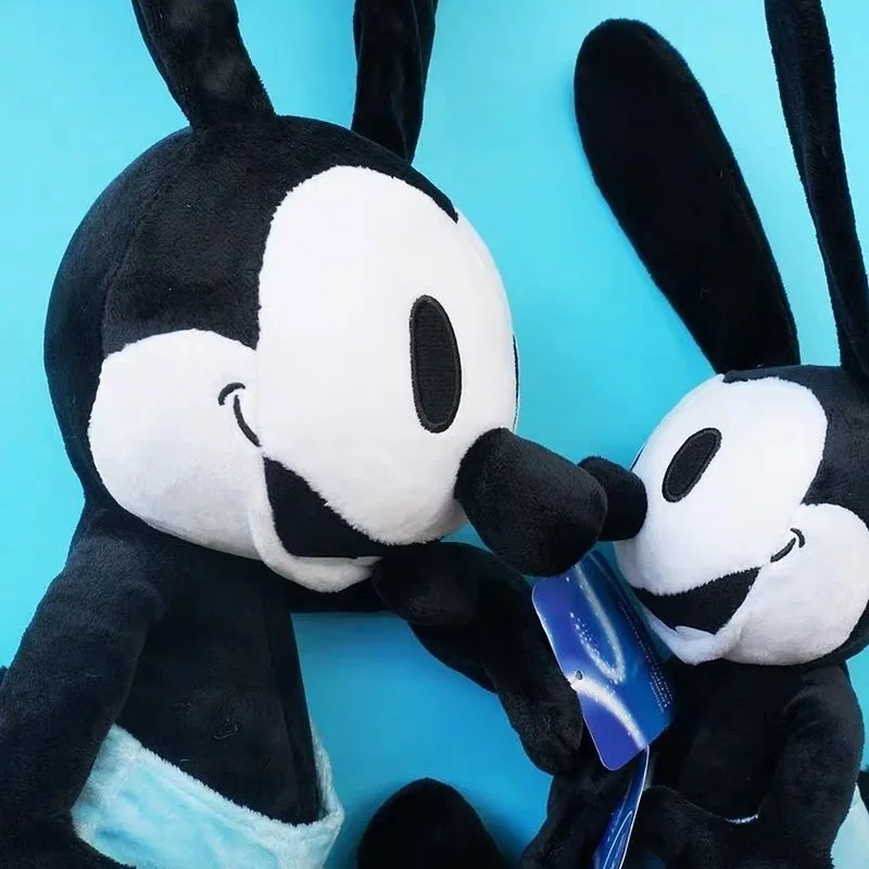 Oswald The Thỏ May Mắn Sang Trọng Disney Đồ Chơi Chuột Mickey Đáng Thú Nhồi Bông Cho Trẻ Em Ngủ Bé Gái Yêu Thích Búp Bê Quà Tặng Sinh Nhật