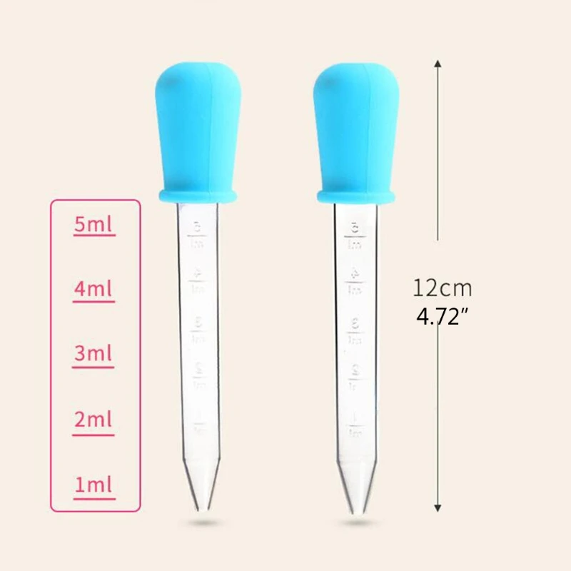 10 Pcs 5ml Plastic Squeeze Transfer Pipettes Dropper for Silicone Mold UV Epoxy Resin DIY Craft Jewelry Making Tools