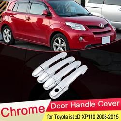 for Toyota ist Urban Cruiser XP110 2008 2009 2010 2011 2012 2013 2014 2015 Chrome Door Handle Cover Exterior Trim Accessories