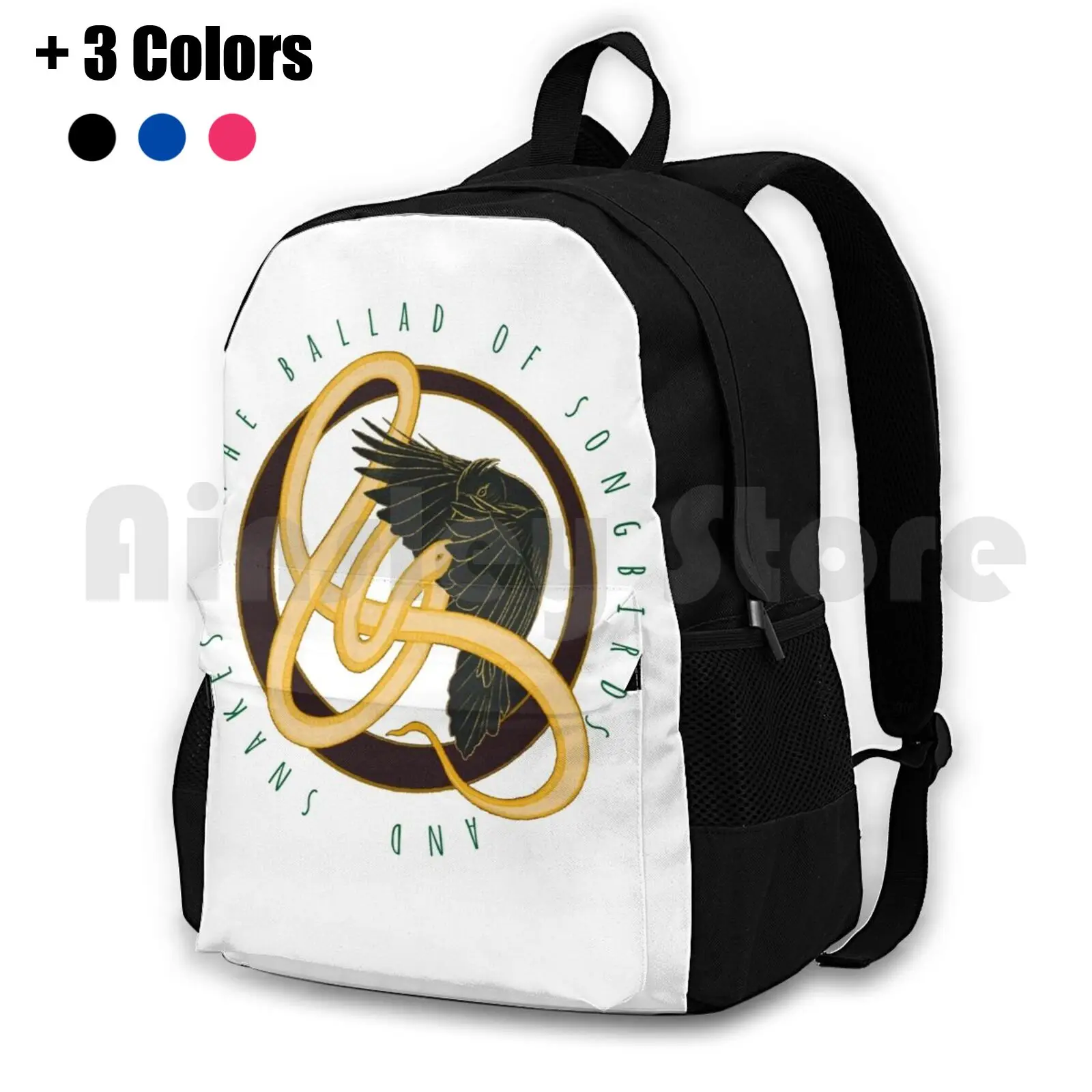 The Ballad Of Songbirds And Snakes Outdoor Hiking Backpack Waterproof Camping Travel The Ballad Of Songbirds And Snakes Thg The