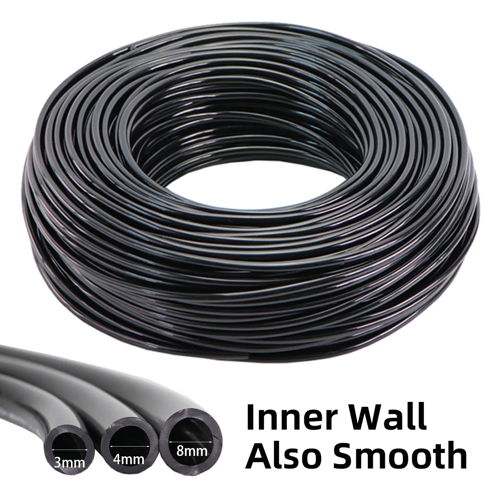 5M-140M Wąż do podlewania ogrodu 1/8'' 1/4'' 3/8'' Miękka rurka PVC Mikro rura do nawadniania kropelkowego Rośliny wodne Kwiaty Gareenhose Pipe