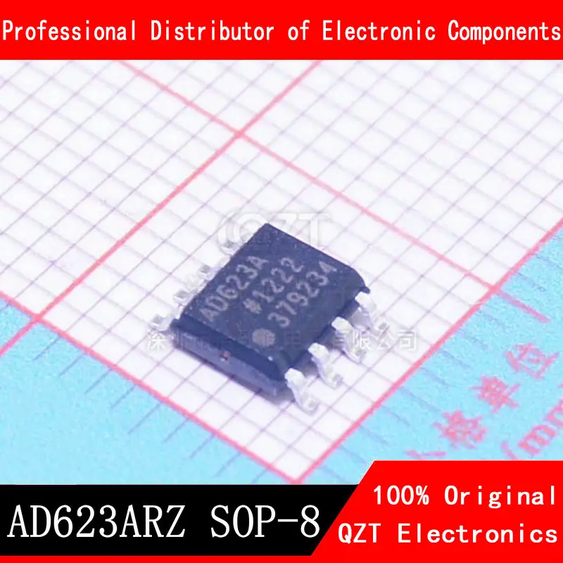 10pcs/lot AD623AR AD623 AD623A AD623ARZ SOP-8 new original In Stock