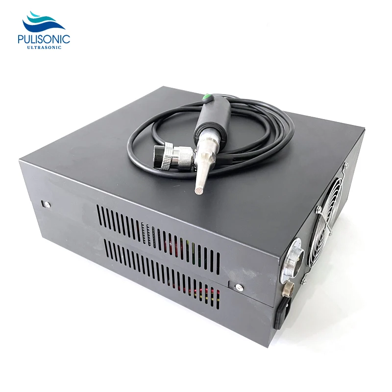 Ultrasonic Spot Plastic Welding Machine 28KHZ 800W For Underwear Belt Ear Belt Welding