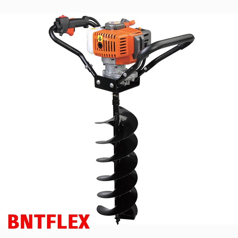 New High-Power Tree Planting Machine Four-Stroke Digging Machine Gasoline Planting Portable Earth Auger