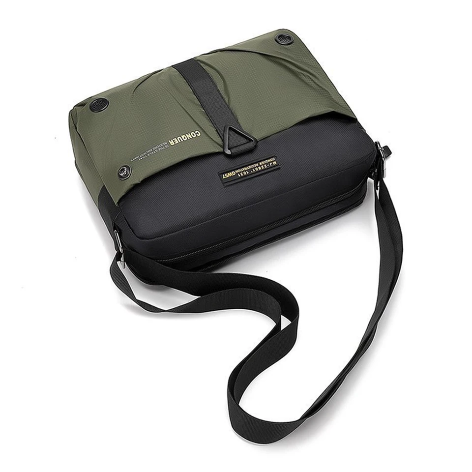 Men Messenger Bag Waterproof Nylon Small Satchel Shoulder Bags