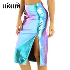 fashion leather pencil skirt