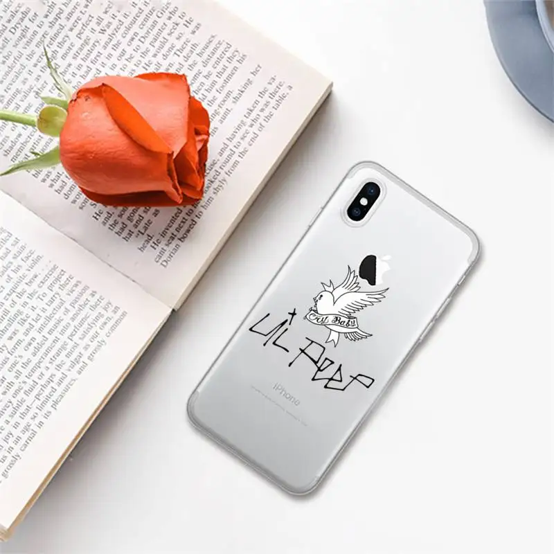 YNDFCNB Lil Peep Hellboy Love Phone Case for iPhone 11 12 13 mini pro XS MAX 8 7 6 6S Plus X 5S SE 2020 XR cover