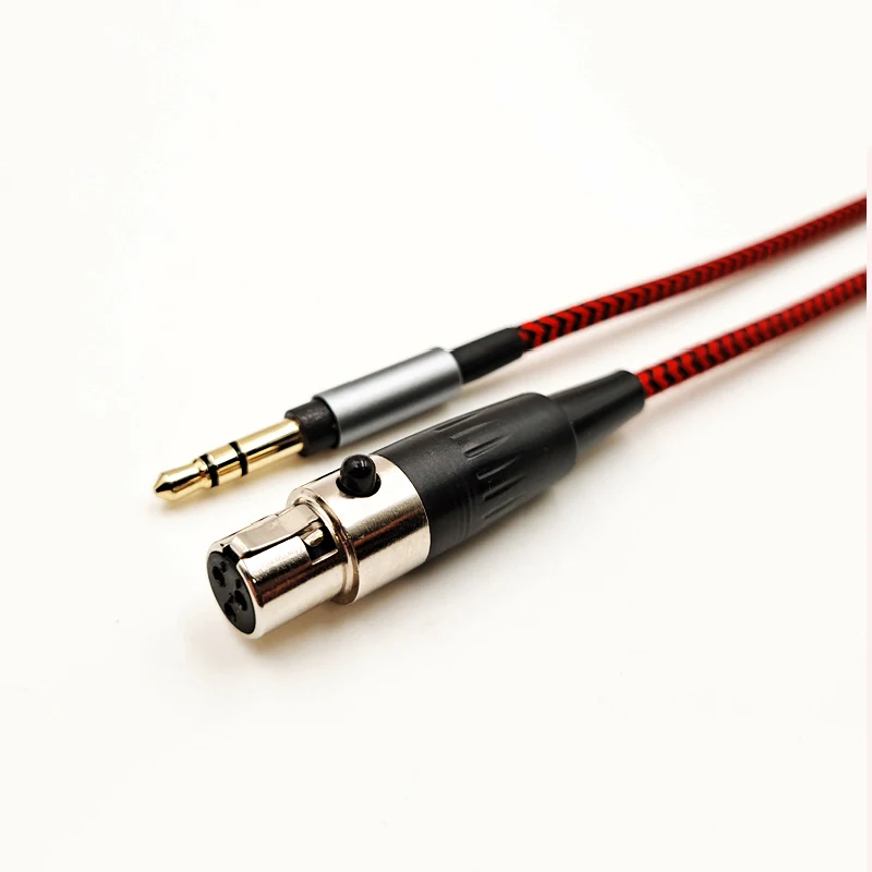 Mới Cáp Tai Nghe Cho Tai Nghe AKG Q701 K240S K271 K371 DT1990pro HDJ-2000 H118 Độ Tinh Khiết Cao 6N 0FC 99.999% XLR Oxy giá Rẻ Cáp Đồng
