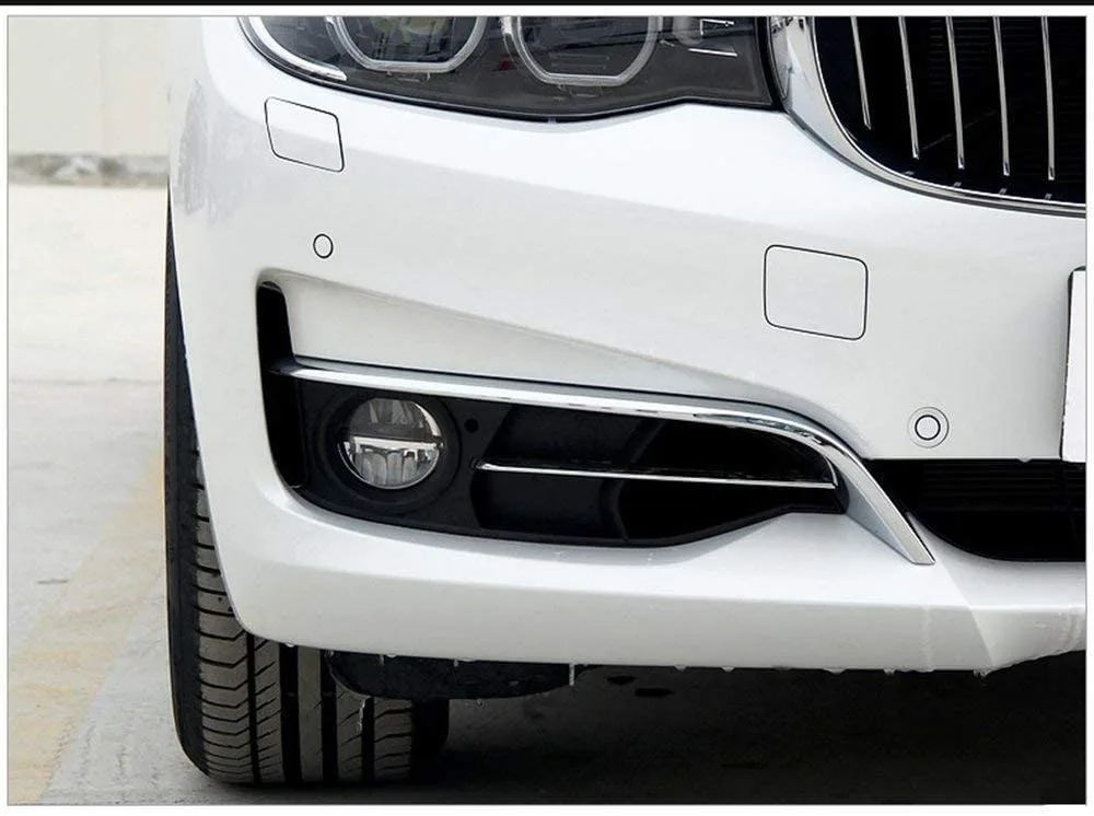

ABS хромированные передние противотуманные фары, полоски, отделка 2 шт. для BMW 3 серии GT Gran Туризм F34 2013-2018