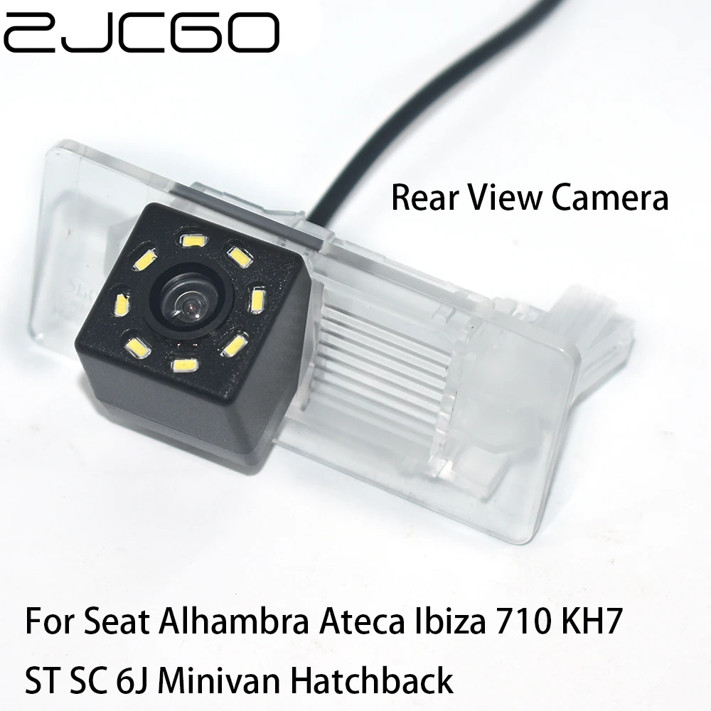 

ZJCGO Car Rear View Reverse Back Up Parking Waterproof Camera For Seat Alhambra Ateca Ibiza 710 KH7 ST SC 6J Minivan Hatchback