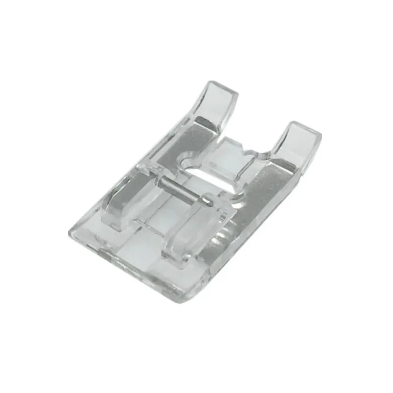 Clear Open Snap-on Satin Stitch Presser Foot For Domestic Household Multi-function Sewing Machine Accessories 5BB5171-1