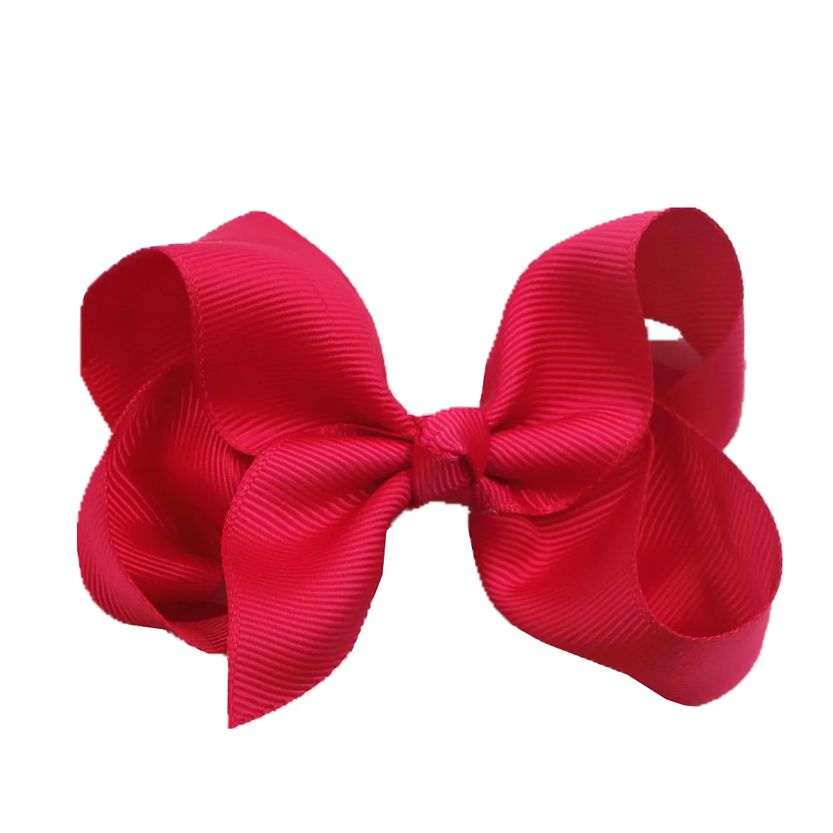 Lazos para el pelo hechos a mano con Clips para niñas y niños, cinta de grogrén sólido, accesorios para el cabello, 10 piezas, 3/4/6/8 pulgadas