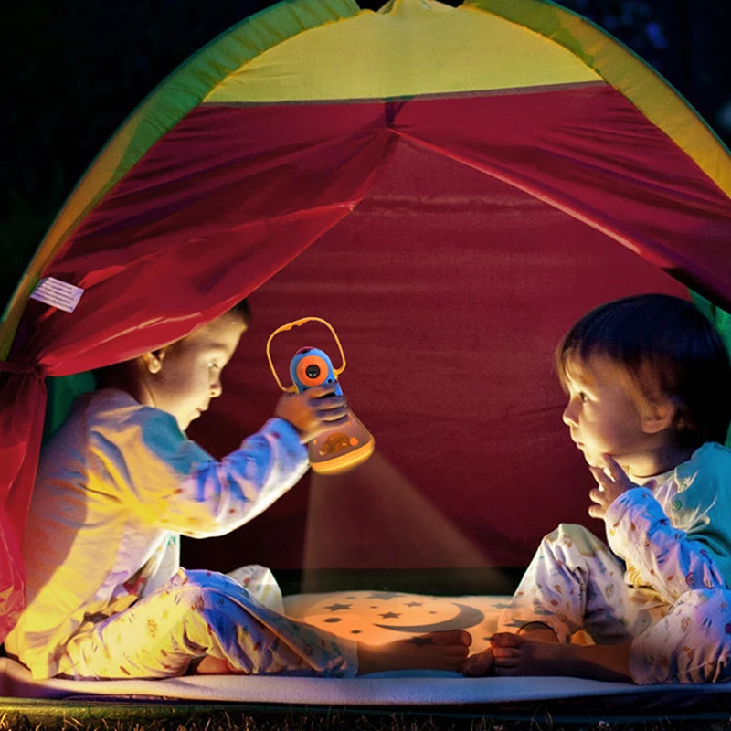 Storia proiettore luce per la festa dei bambini giocattoli regalo Set di libri di storie cielo stellato lampada per dormire giocattoli educativi per bambini lampada per proiettore