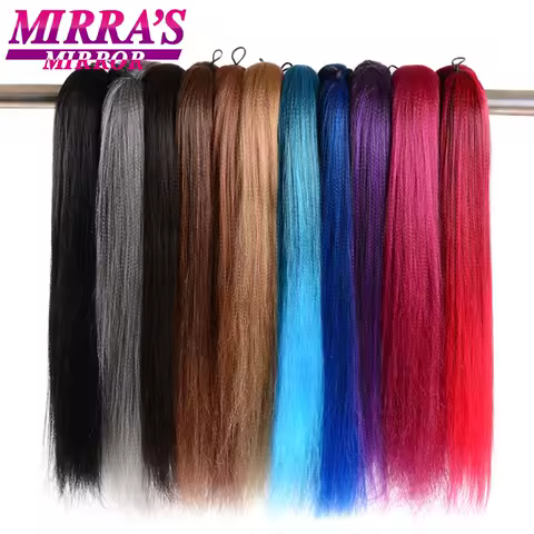 Braiding Hair Pre Stretched 1/3/6/8 Pcs Bulk Synthetic Hair Extensions Ombre Jumbo Braids Crochet Hair Hot Water Setting Braids