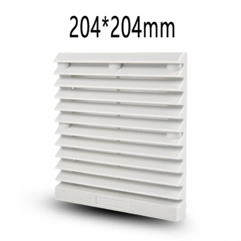 ZL-804 schrank Lüftungs filter Set Rollläden Abdeckung Lüfter Kühlergrill Lamellen Gebläse Abluft ventilator Filter Filter ohne Lüfter