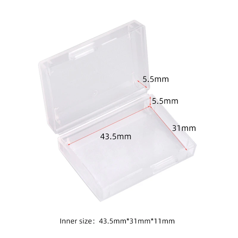 KingMa 6PCS  Plastic Battery Holder Case Battery Storage Box For Sony NP-BX1 Battery RX100M7 M6 M5 M4 M3 CX240E CX405  RX1R