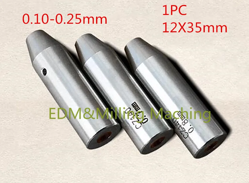 

EDM Machine C140D Ruby Ceramic Guide 0.1-0.25mm 12X35mm Guide Tube For Drill Guide For Drilling EDM Machine