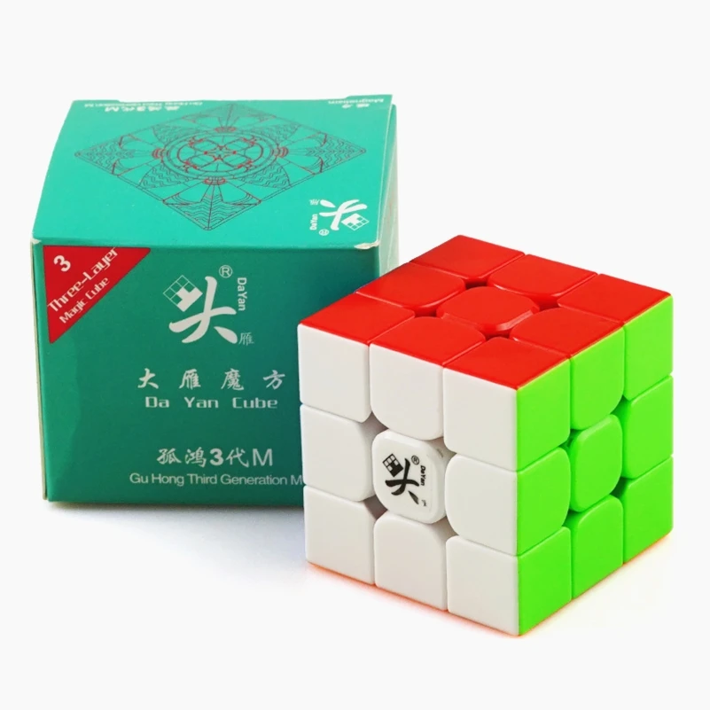 DaYan Guhong V4 M 3x3x3 Magnetic cube Dayan V3M 3x3x3 Speed cube Profissional magic cube Puzzle cubes Game cube Educational toys