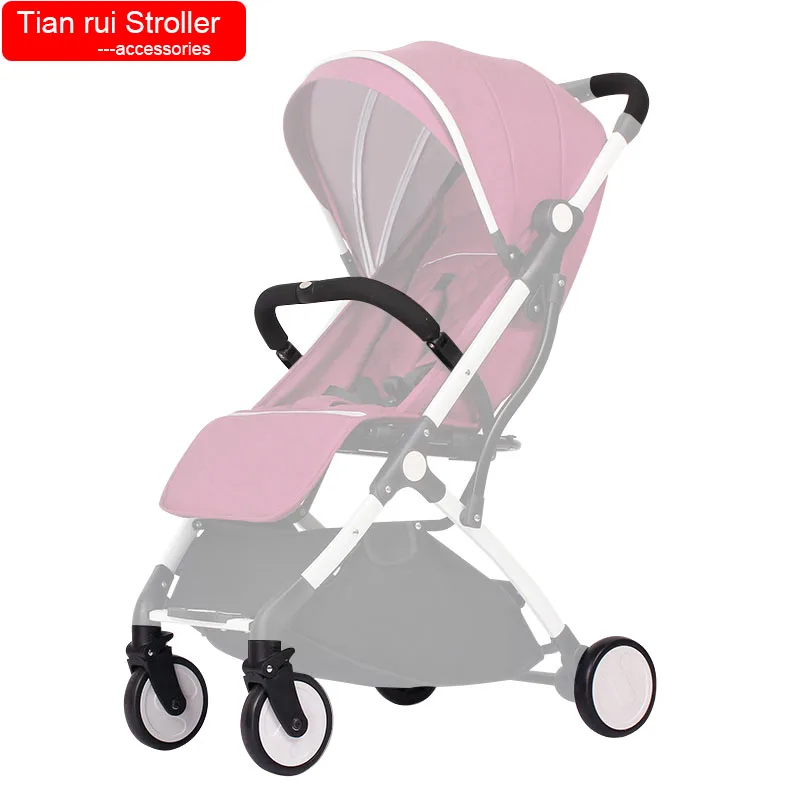 Tianrui Accessories Original Front Back Stroller Wheels Handle Leather Cover Armrest Baby Trolley Tyre Cover