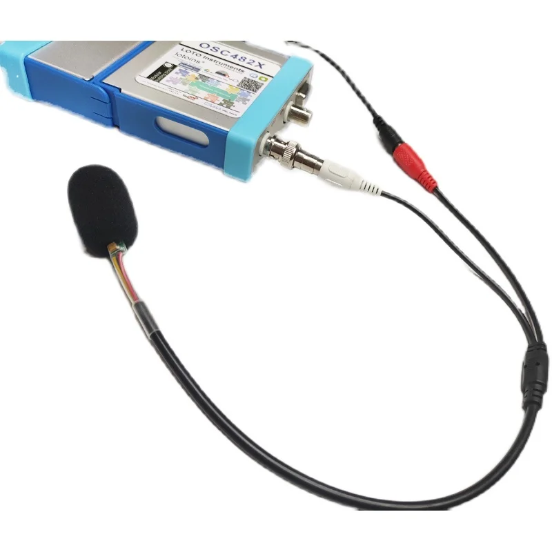 Oscilloscope sound probe/audio input/microphone input/noise detection/abnormal sound detection AUD01 /AUD02