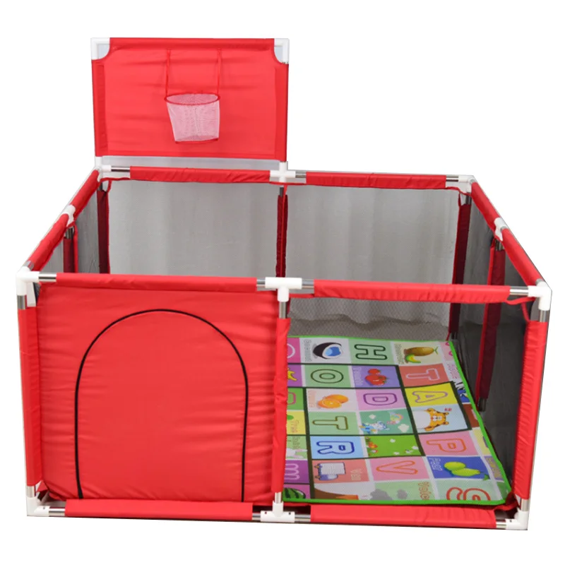 Baby Playpen For Children Pool Balls For Newborn Baby Fence Playpen For Kids Basketball Football Field Safety Barrier
