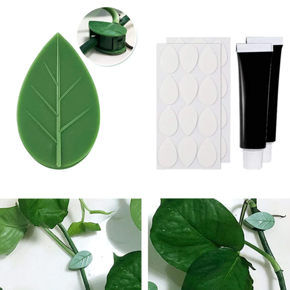 

Plant Fixture Clip Plant Climbing Wall Self-Adhesive Fastener Tied Fixture Vine Buckle Hook Garden Plant Wall Climbing