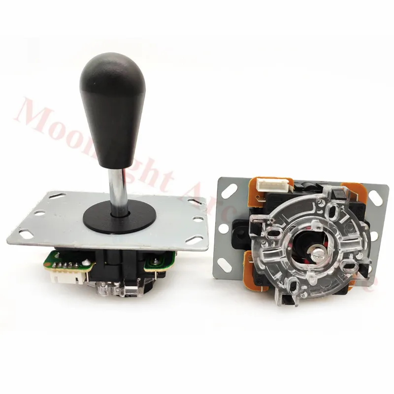 1PC Copy Sanwa Elliptical Ball Happ 5Pin 8Way Joystick with Circuit Board for Arcade Game Console High Quality Multi Color