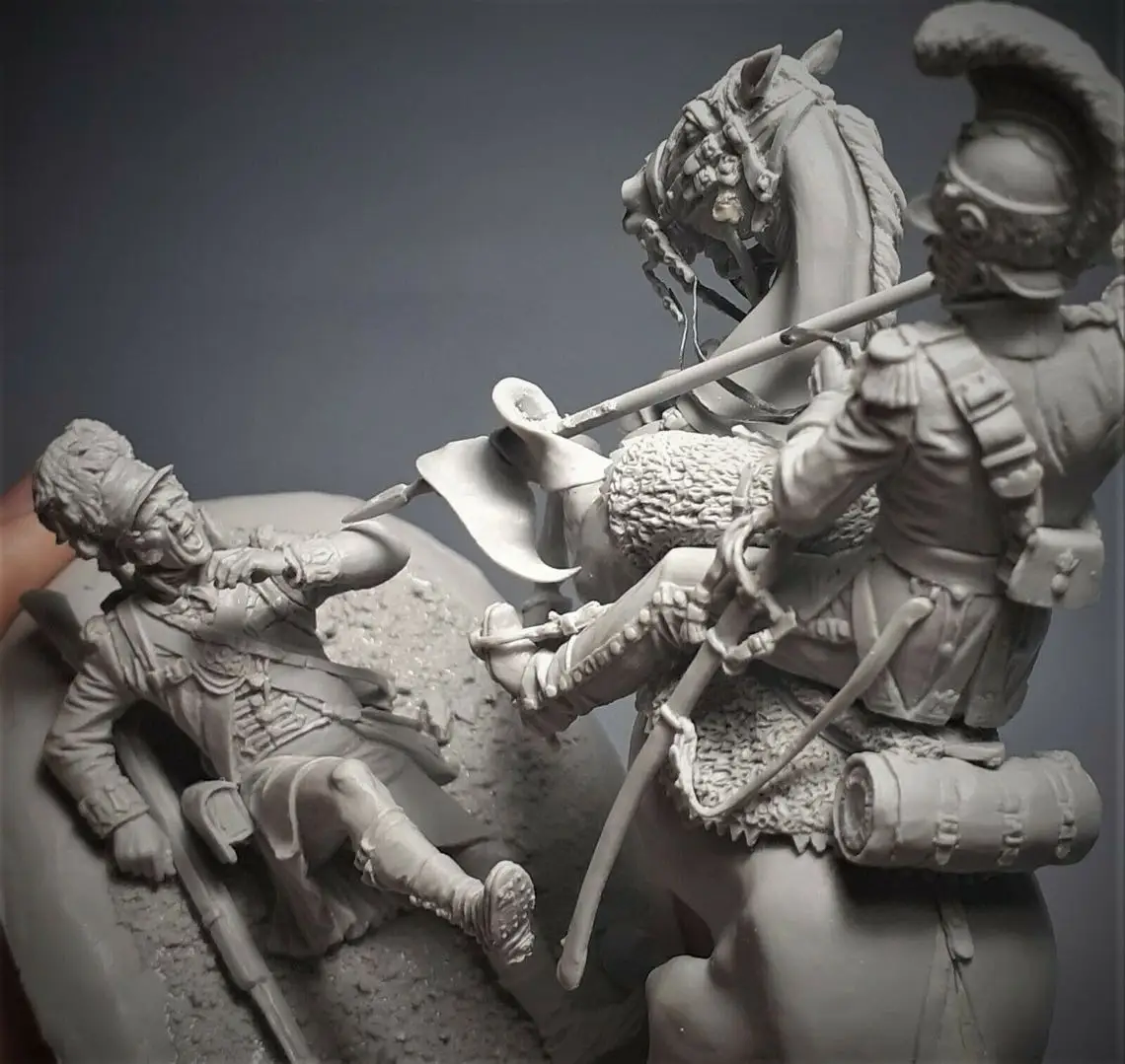 54mm Resin Model Figure GK,Unassembled and unpainted kit