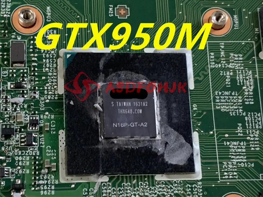 

MS-17951 MS-16J51 MS-1795 MS-16J5 for MSI GE62 GE72 gp62 gp72 notebook motherboard CPU i5 i7 GPU GTX950M DDR4 100% test work