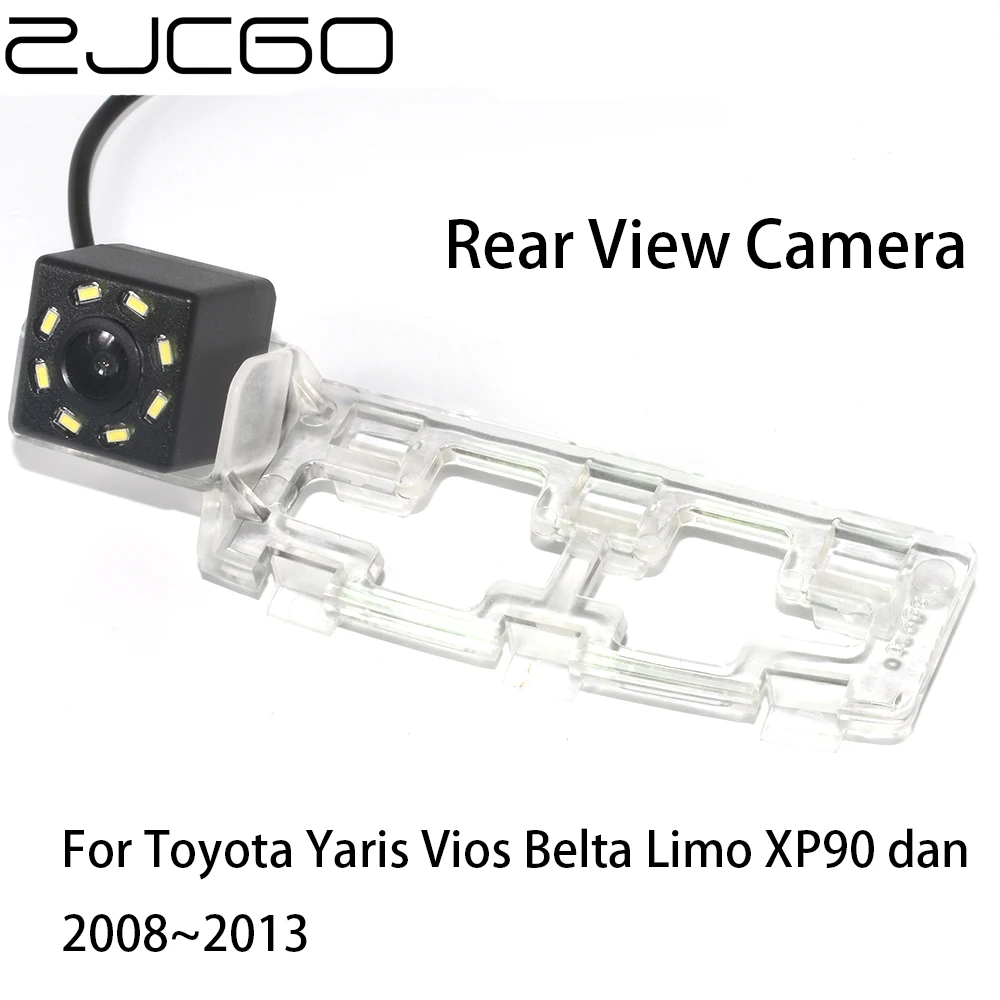 

ZJCGO Car Rear View Reverse Back Up Parking Night Vision Waterproof Camera for Toyota Yaris Vios Belta Limo XP90 dan 2008~2013