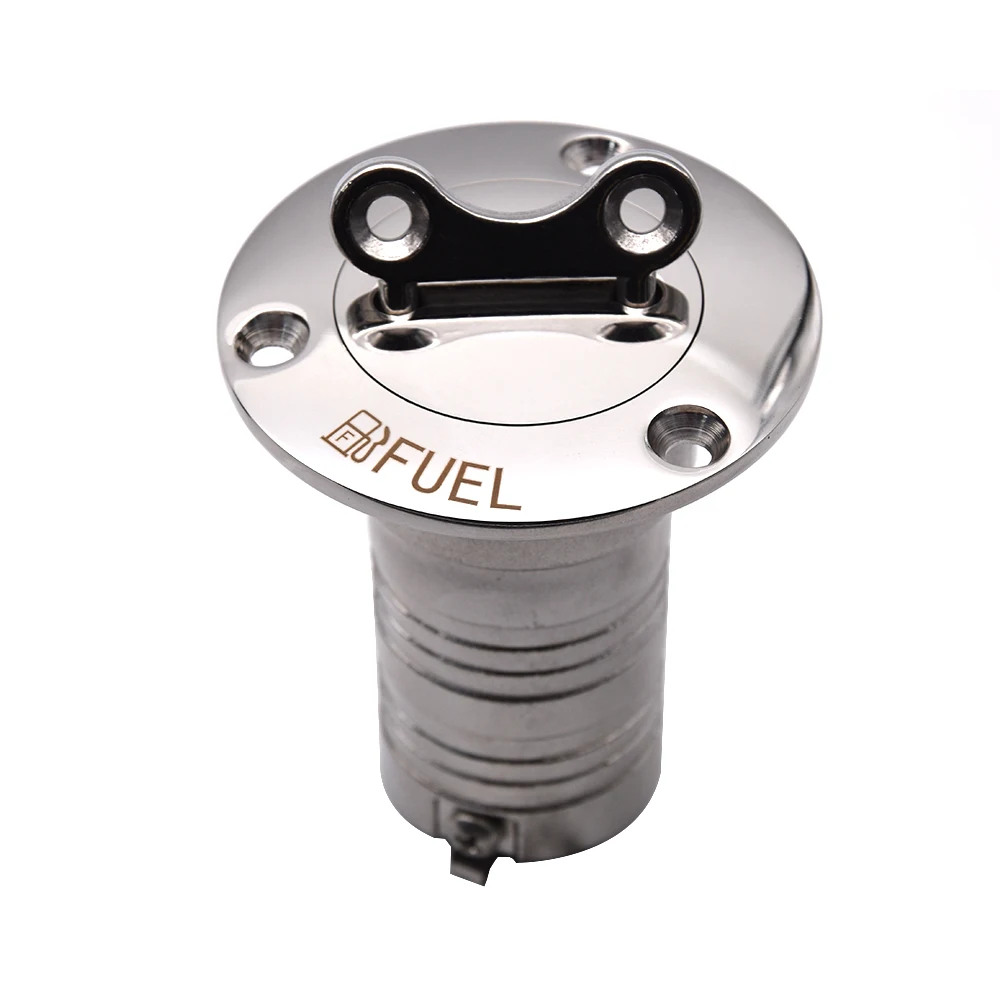Marine Boat Hardware Deck Filler 38/50 mm 316 Edelstahl Schlüsselkappenfüller Wasserabfall Diesel Gas Kraftstoff Deckfüller 1,5" und 2" – Detail 14