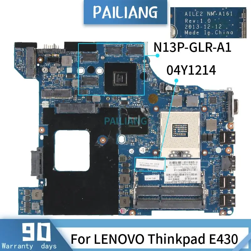 

04Y1214 For LENOVO Thinkpad E430 LA-8131P SLJ8C N13P-GLR-A1 Mainboard Laptop motherboard tested OK