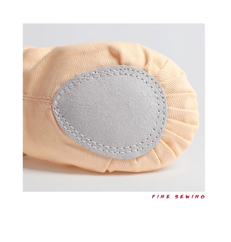 Frauen Ballett Schuhe Leinwand Mädchen Tanz Hausschuhe Split Sohle Gymnastik Yoga Tanzen Schuhe Kinder Erwachsene Ballerina Schuhe – Detail 15