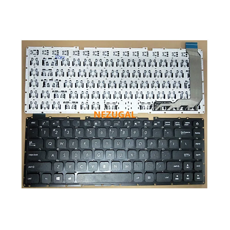 For Asus VivoBook X441 X441S X441SA X441SC X441N X441NA A441NA A441SA A441SC F441NA F441SA US Black Keyboard English