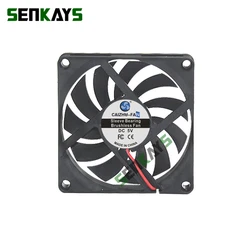 8010 80MM 80*80*10MM DC 5V 12V 24V Ultra-Thin USB Cooling Fan Comptuter CPU Cooling Fan Laptop Cooling Fan 2pin