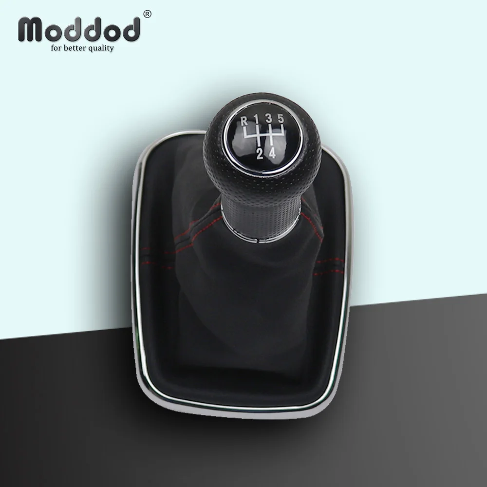 

5/6 Speed Shifter Gear Shift Knob Gaitor Boot for Volkswagen VW MK4 Golf 4 IV GTI R32 Jetta Bora