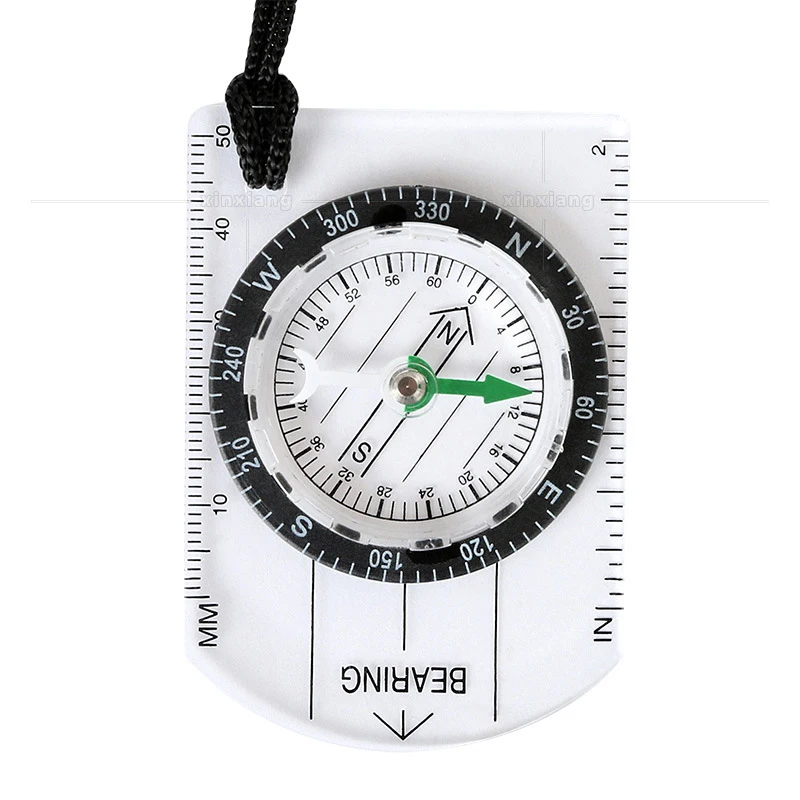 Map Scale Measuring Compass Portable Multi-functional Outdoor Survival Tools for Camping & Hiking Dropshipping