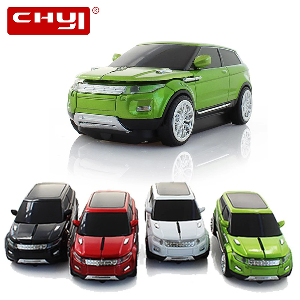 2.4GHz Mouse Wireless SUV Fashion Sport Car Shape Optical 1600 DPI Three Buttons For Computer/Laptop