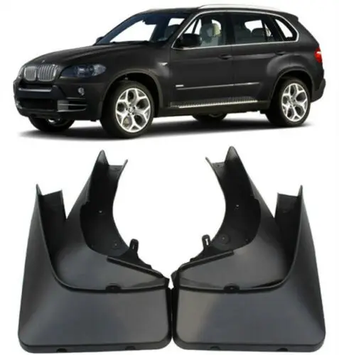 

Brand New High Quality 4pcs Mudguards For BMW X5 E70 2007-2013 mudflaps car Fender Direct Fit