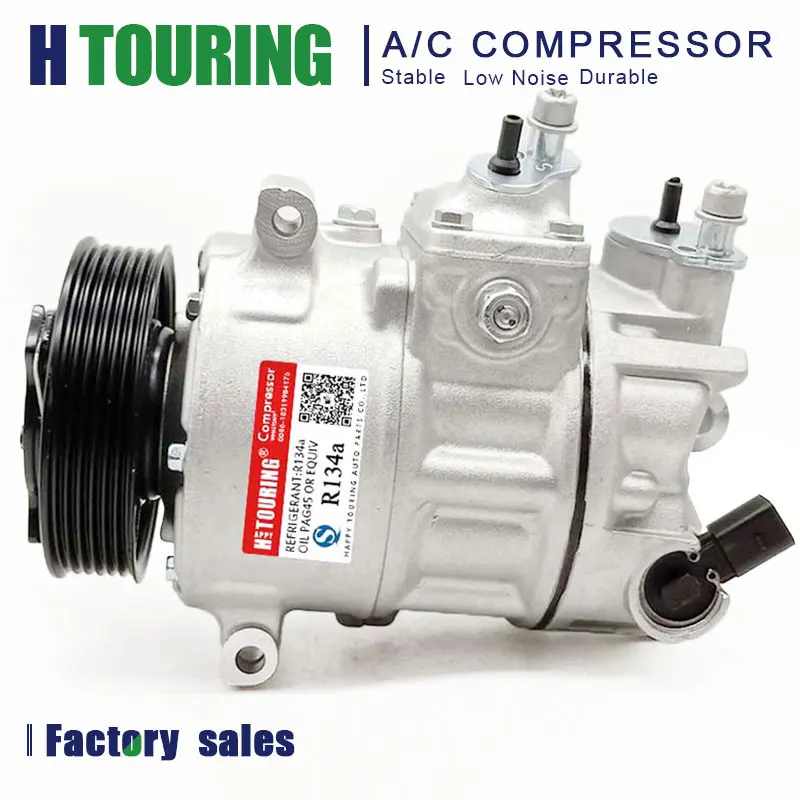 AC Compressor PXE16 for vw Touran/sagitar/passat/jetta/golf 1K0820803SX 5C0820803G 1K0820803S 1K0820803N 1K0820859F 1K0820808D